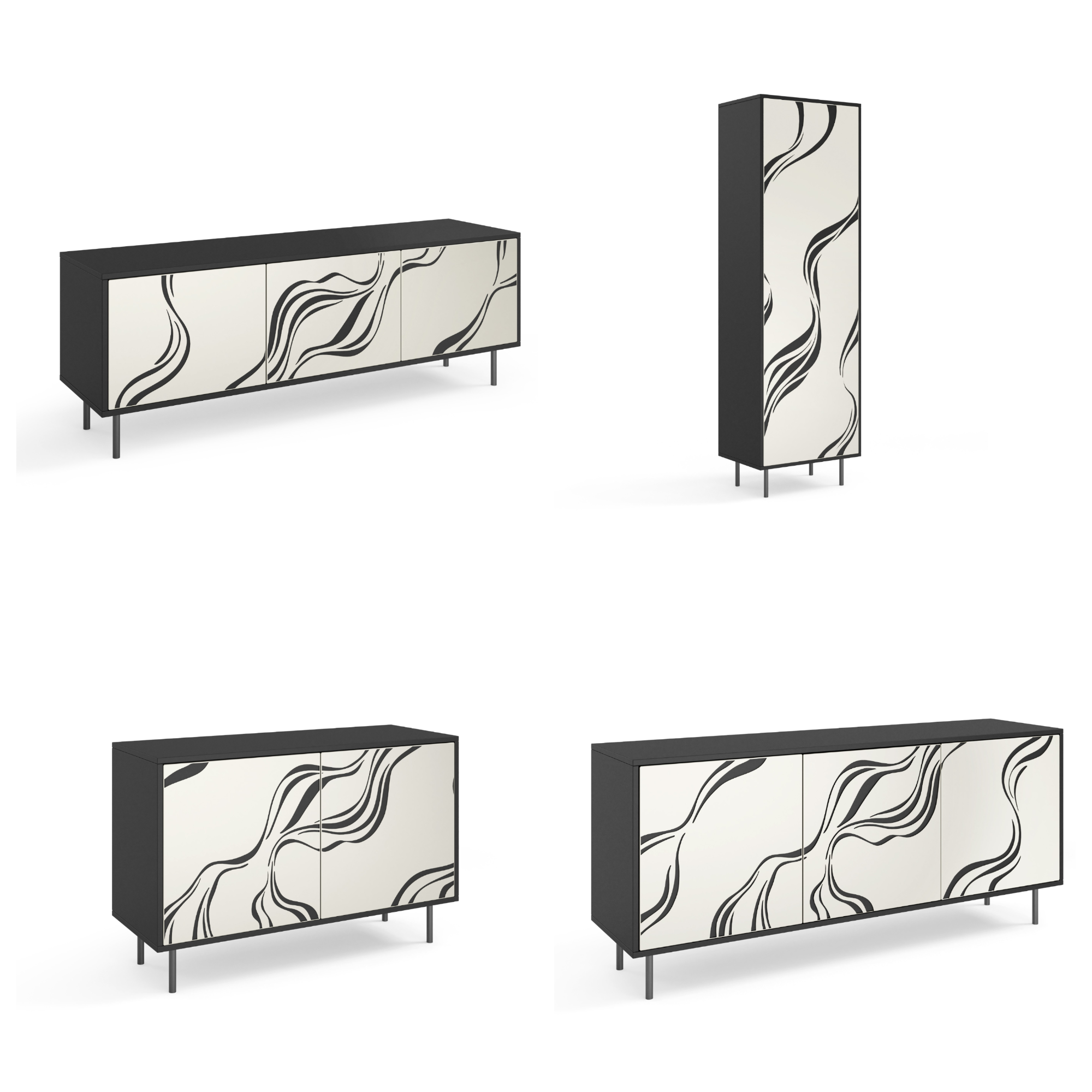 Szafka RTV VINTRA - obrazek 5